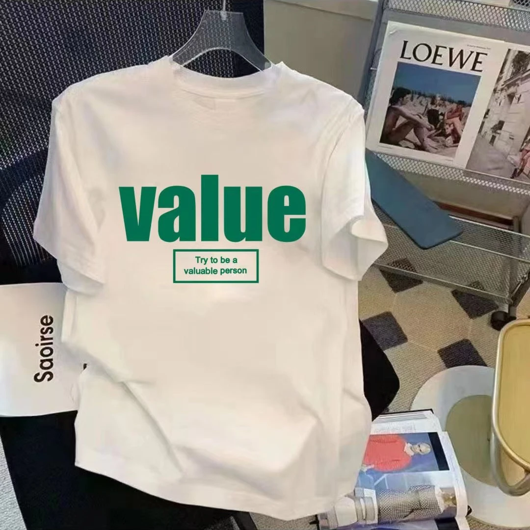 2023夏季圆领短袖T恤 VALUE短袖