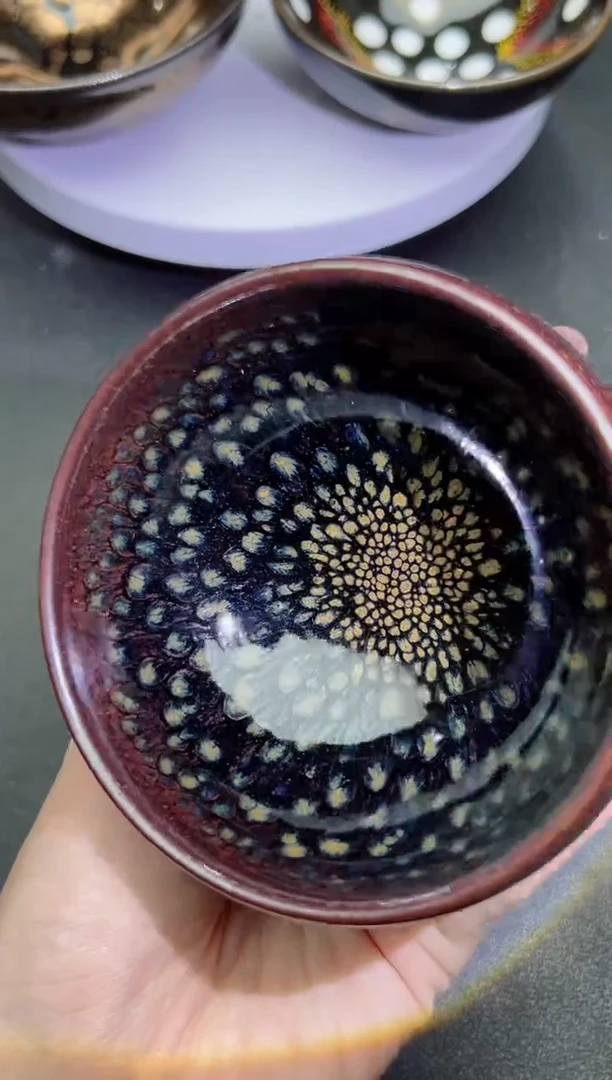 【闪购商品】茶盏425新风茶器建盏茶盏微瑕