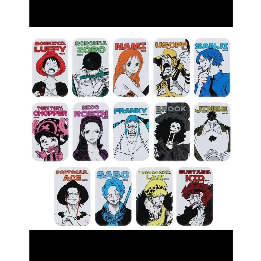 煎饼谷子【海贼王】原画方吧唧带底托【盲盒代拆】