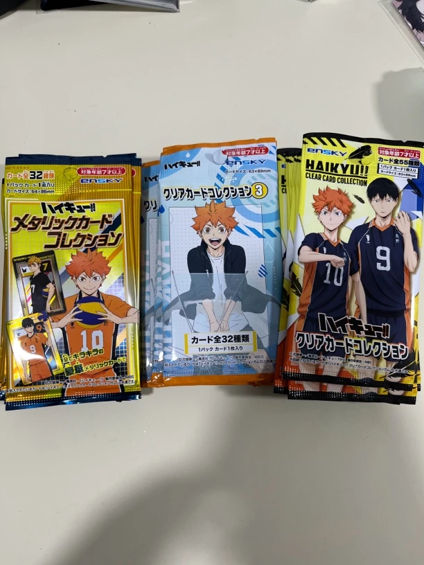 煎饼谷子【排球少年】透卡/金属卡/小挂件/小立牌全系列 盲盒代拆