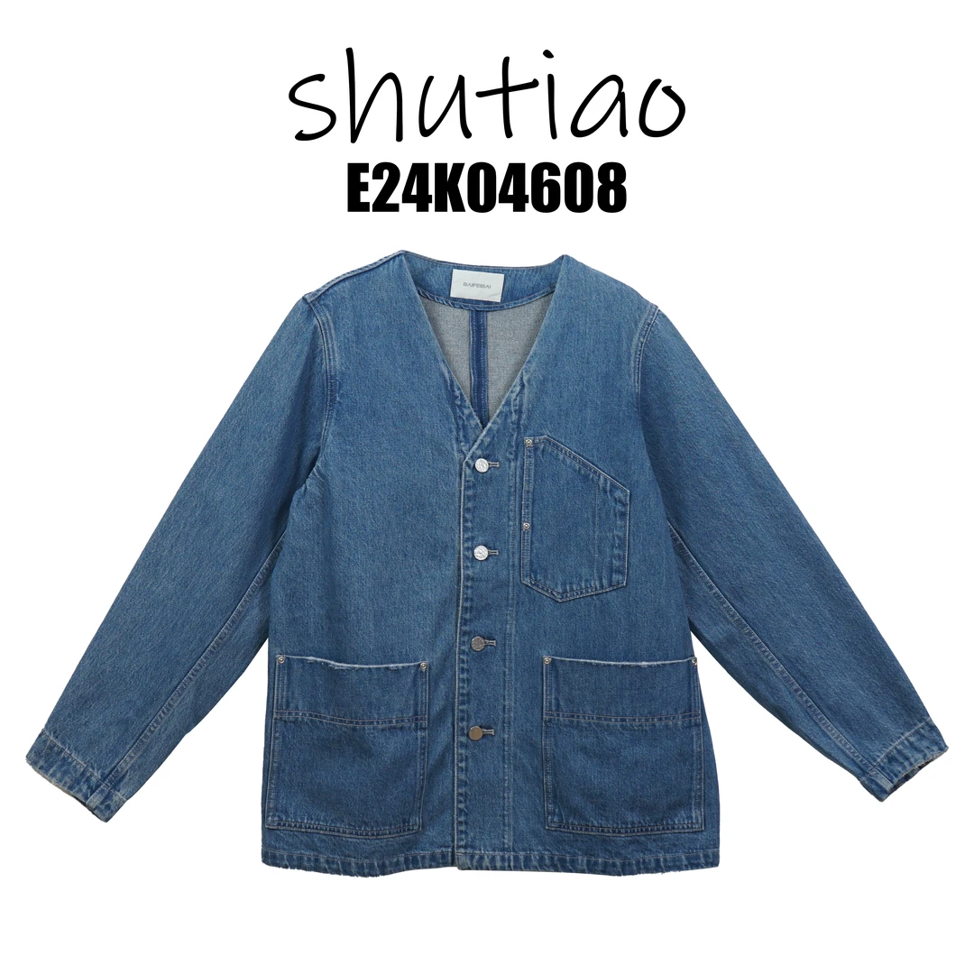 【SHUTIAO】2024秋冬：新款小众设计款外套E24K04608