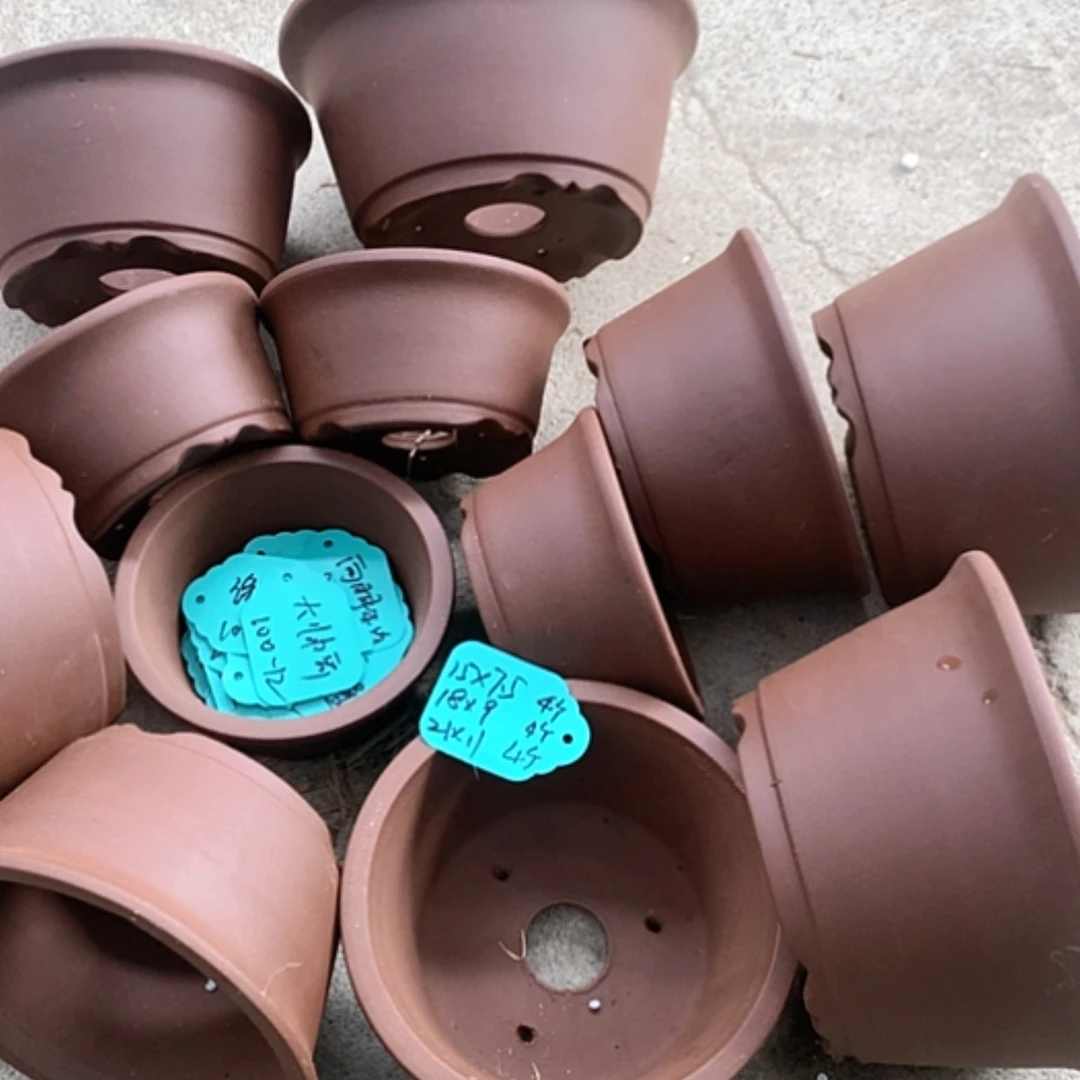 【闪购商品】紫砂花盆100-12