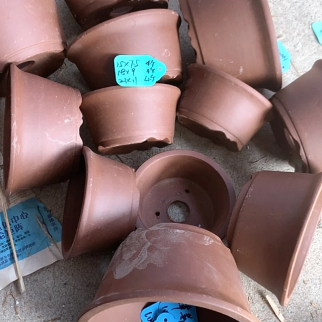 【闪购商品】紫砂花盆100-12