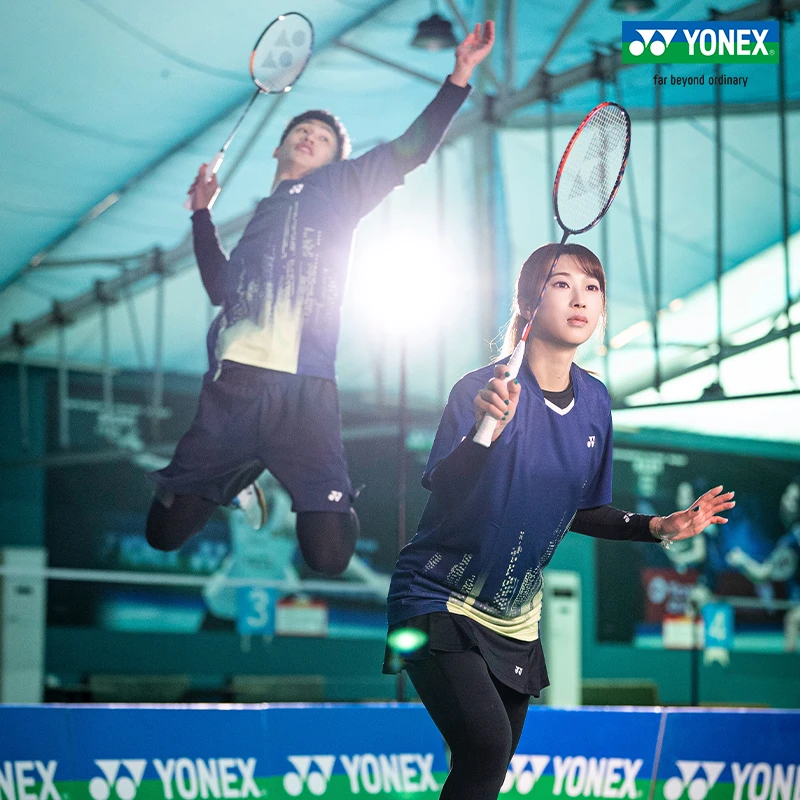 YONEX/尤尼克斯 YOBC3147CR 23FW上海公开赛男款纪念T恤 yy