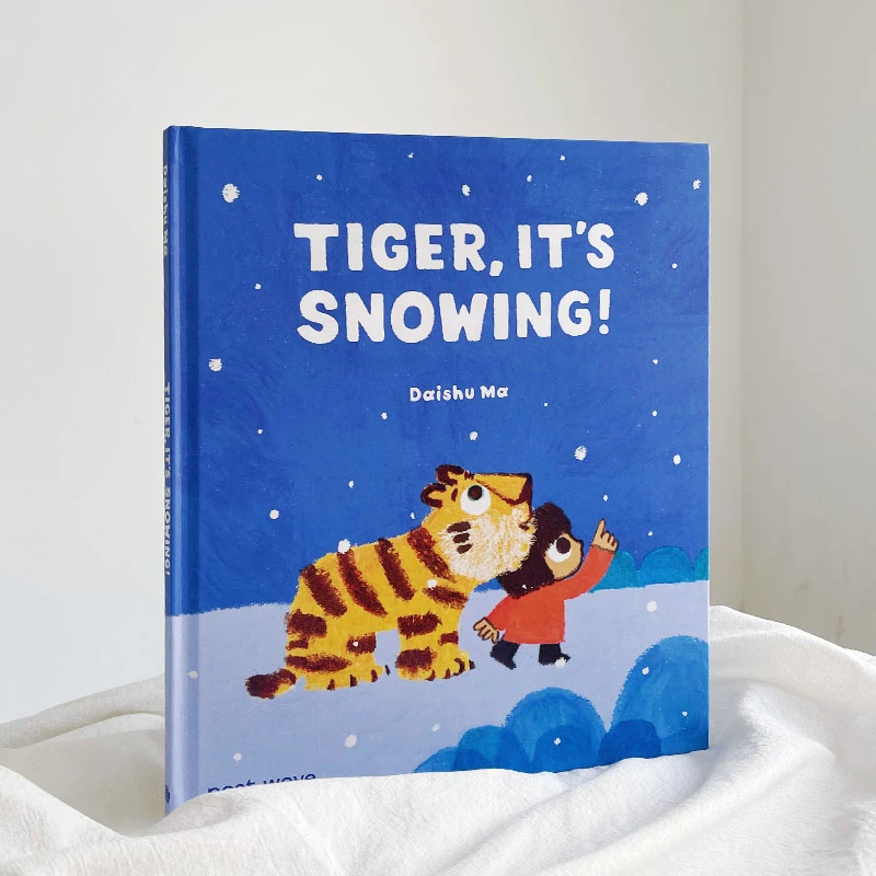 进口英文绘本 Tiger，it’s Snowing! 老虎，下雪了！英版 3-5岁