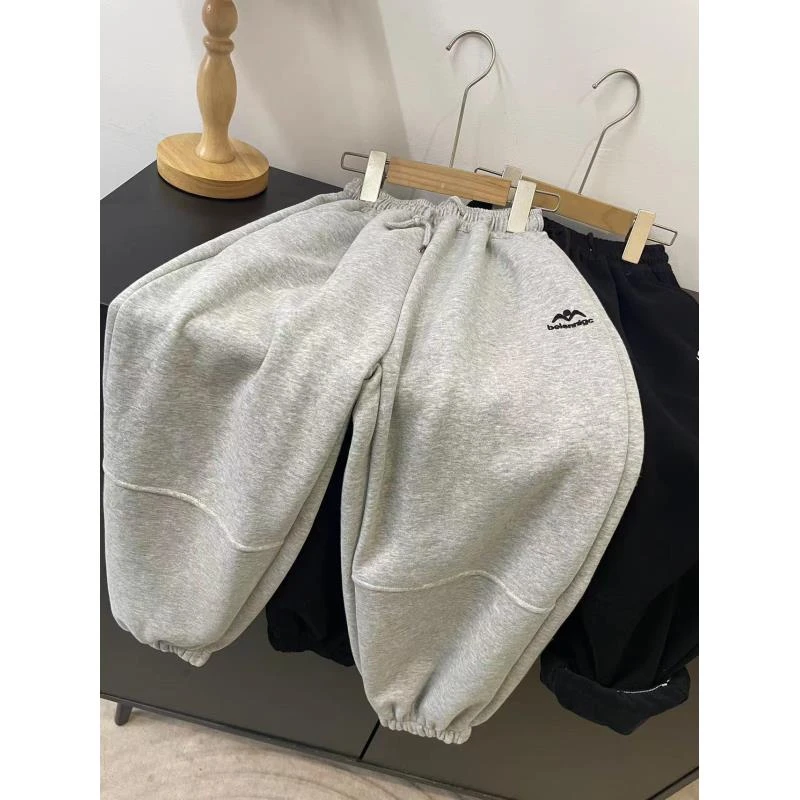 410123《现》小涵家玲姐优选韩儿童休闲舒适洋气日常冬季加绒休闲裤