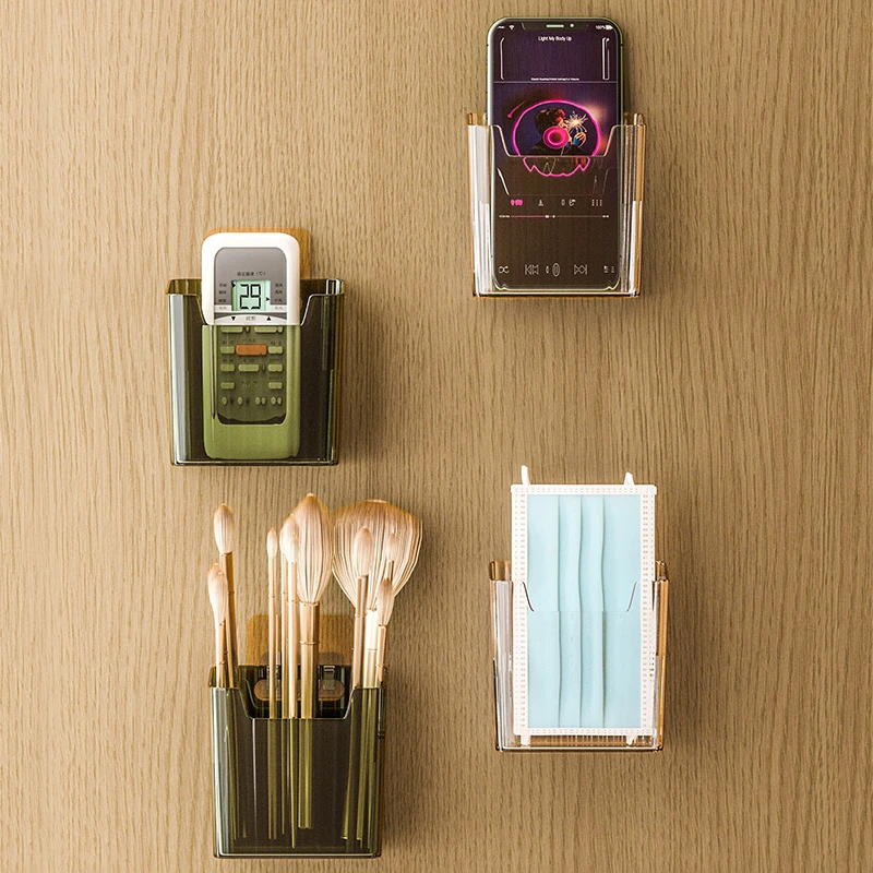 厨房葱姜蒜置物架家用生姜大蒜收纳盒墙上调料架透明壁挂菜篮子