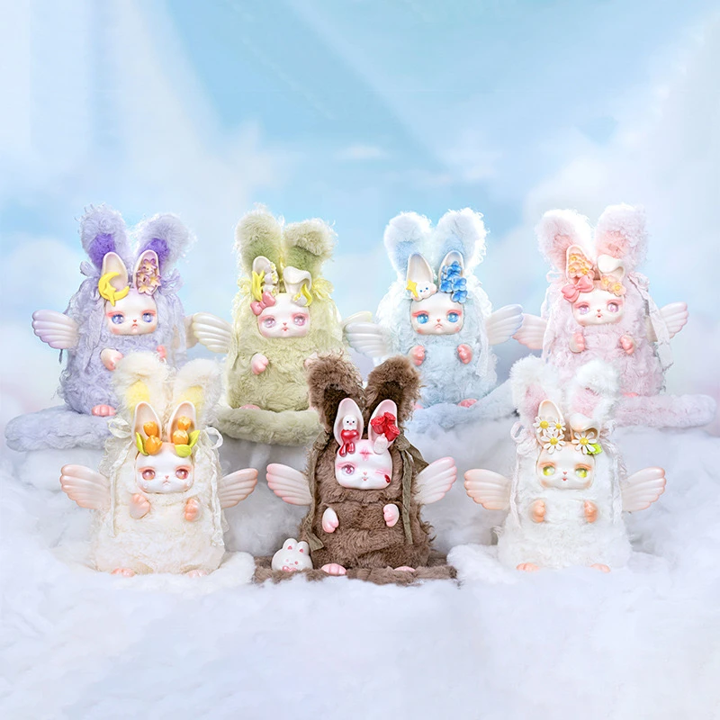 正品LOLOAN告白花语毛绒系列潮玩盲盒