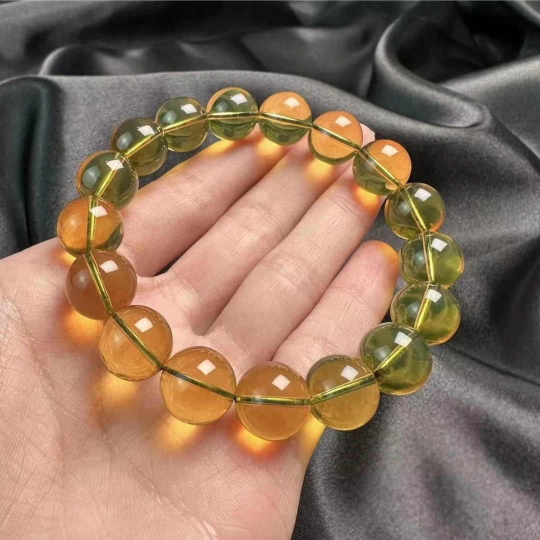 【杰哥专属】传承高端珠宝天然净水蓝珀卡10+手串V26