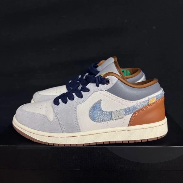41码丨AJ1 白灰蓝 保正 假一赔四 九五新