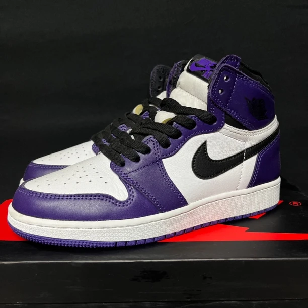 38码|AJ1 高帮 白紫脚趾 防滑耐磨 公价 1300|假一罚四|