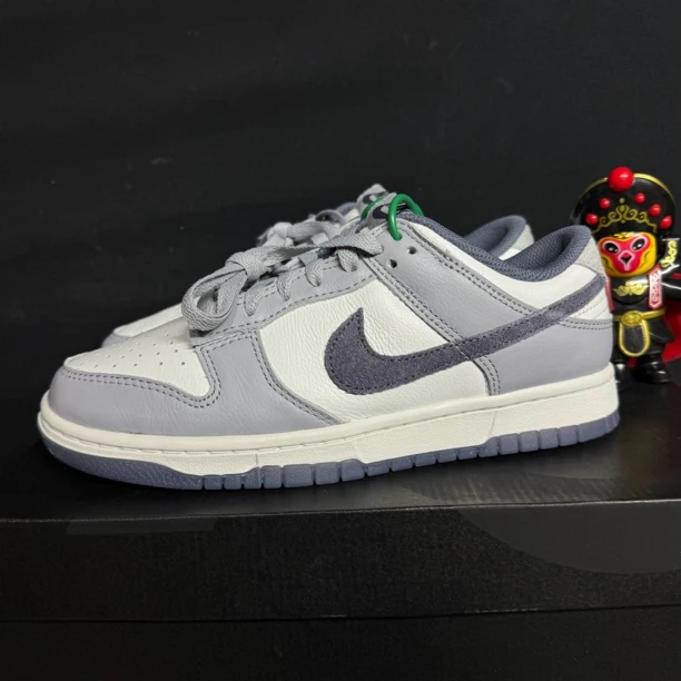 39码｜Nike Dunk 白灰 低帮 防滑耐磨｜假一罚四｜