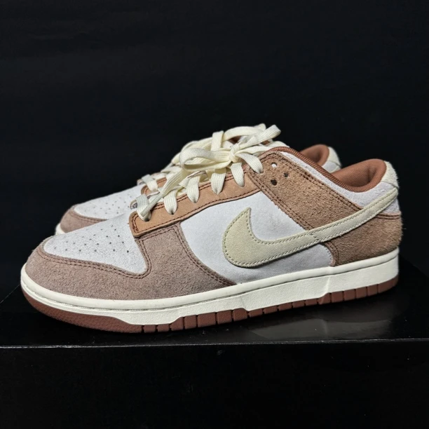 42码|Nike Dunk 白棕 低帮 防滑耐磨|假一罚四|