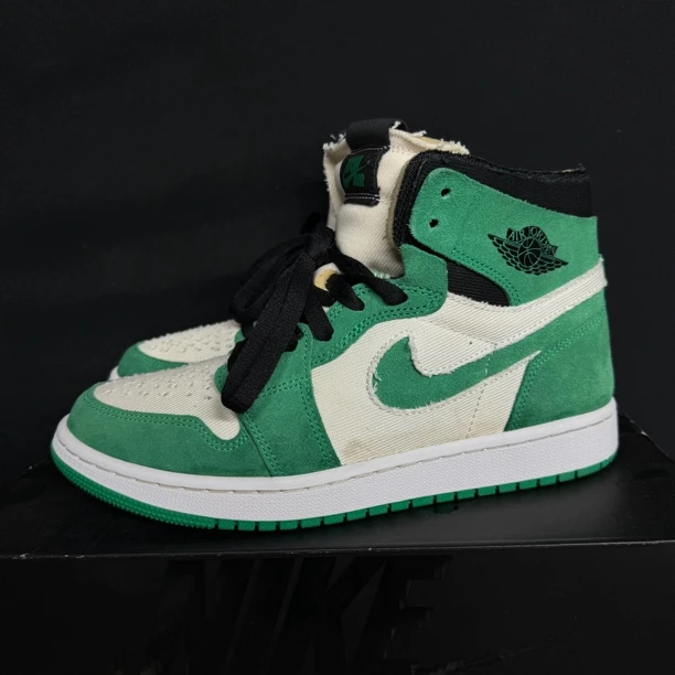 41码｜AJ1 zoom 白绿 高帮 防滑耐磨｜假一罚四｜