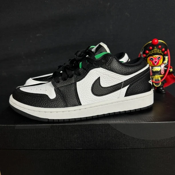 38.5码｜AJ1 黑白熊猫 低帮 防滑耐磨｜假一罚四｜