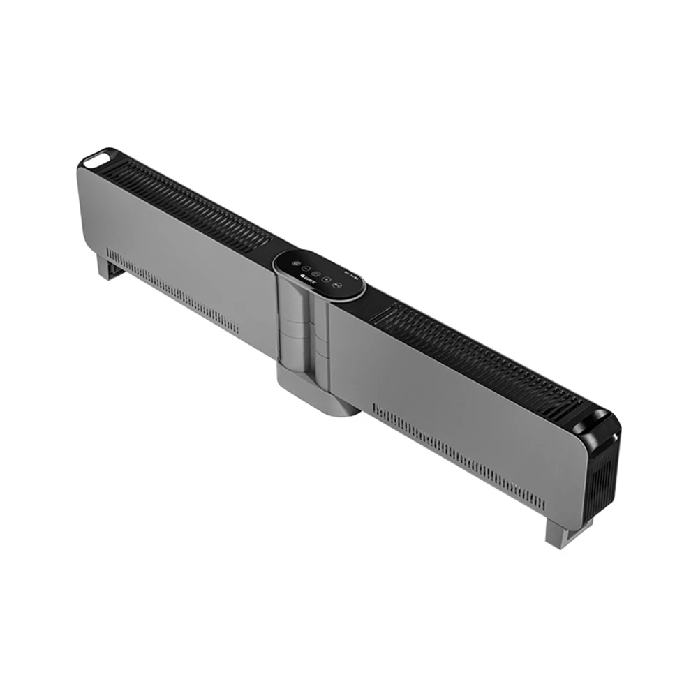 格力电暖器 客厅 厨房 折叠式 踢脚线 烤火炉NJE-X6020B(灰+黑）