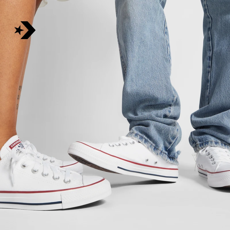 【流光风】匡威AllStar经典帆布男女低帮休闲运动小白鞋101000