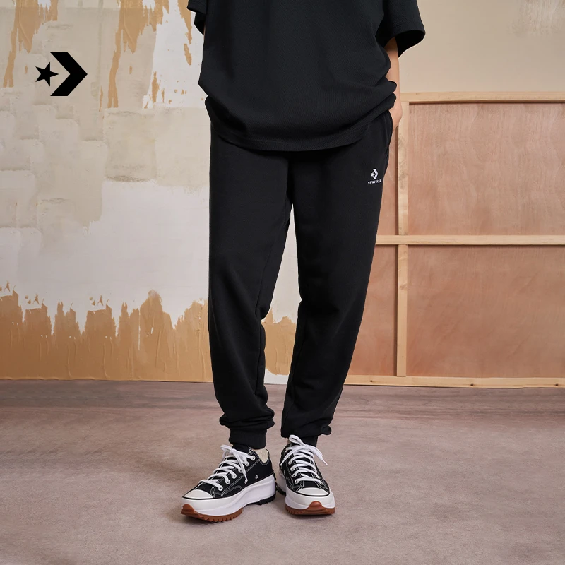 匡威男女刺绣星箭卫裤慢跑裤运动裤CONVERSE 10023873