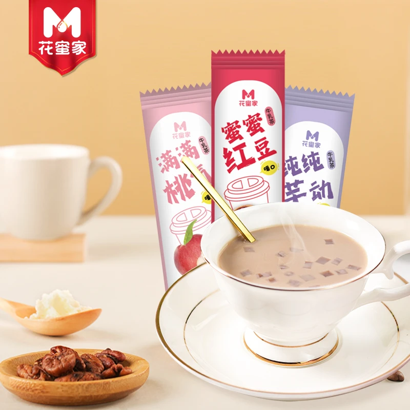 花蜜家奶茶冲饮粉袋装小包香芋速溶冲泡奶茶粉奶香味冬季奶茶办公