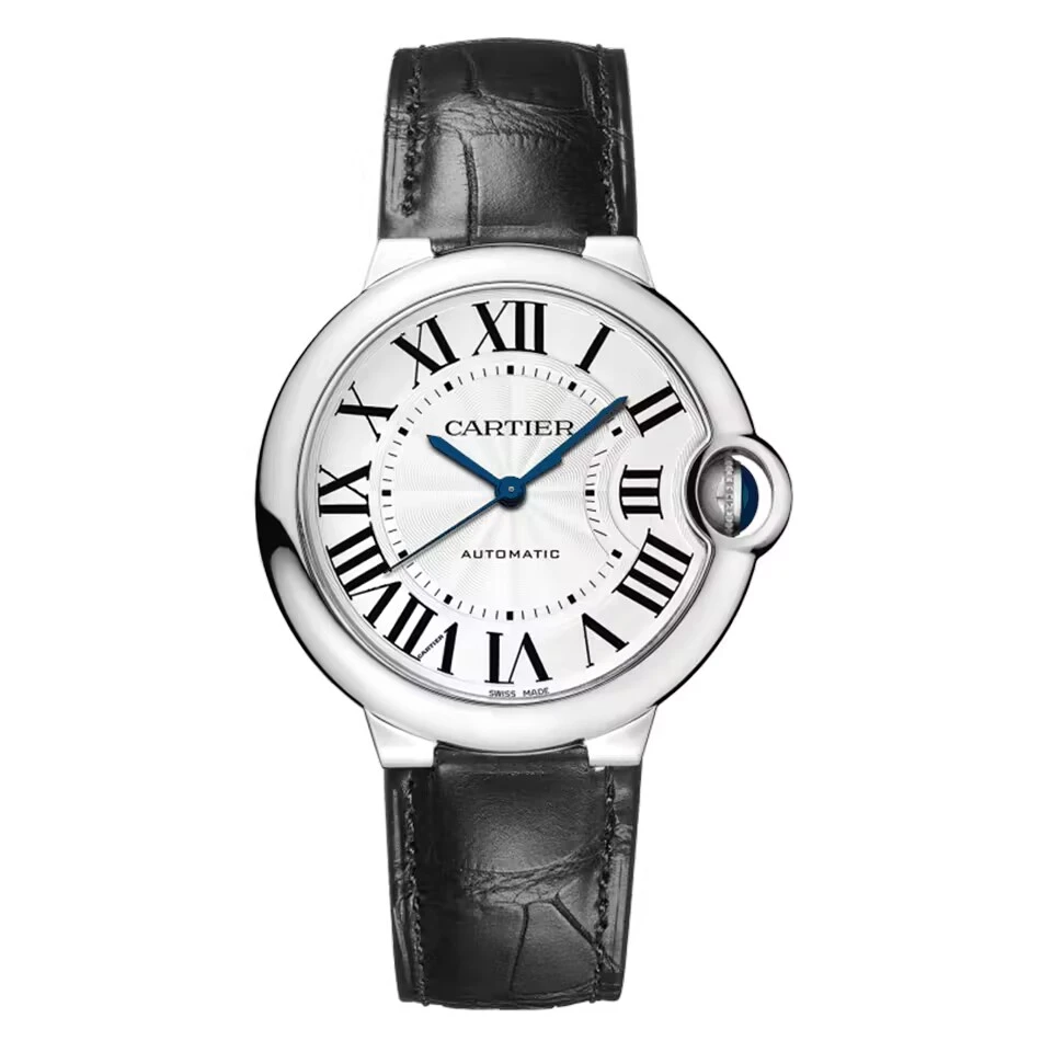 99新 Cartier/卡地亚 蓝气球WSBB0028时尚白盘36mm机械24年大全套