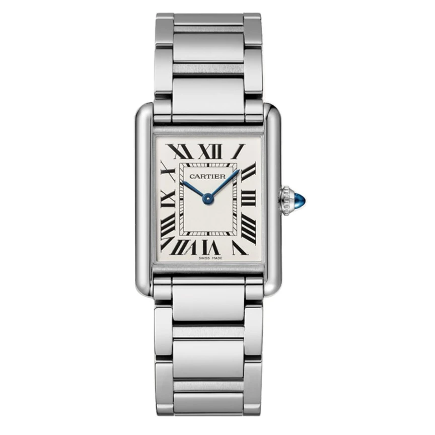 99新 Cartier/卡地亚 WSTA0052坦克must 中号石英 22年全套气质