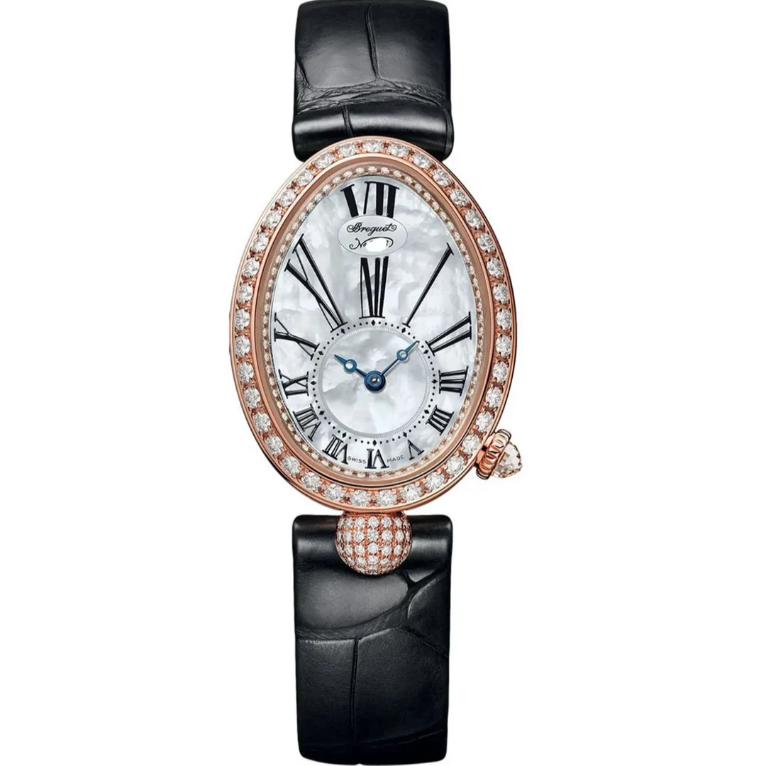 99新 BREGUET/宝玑 那不勒斯皇后 8928 33x25 机械女表 22年全套