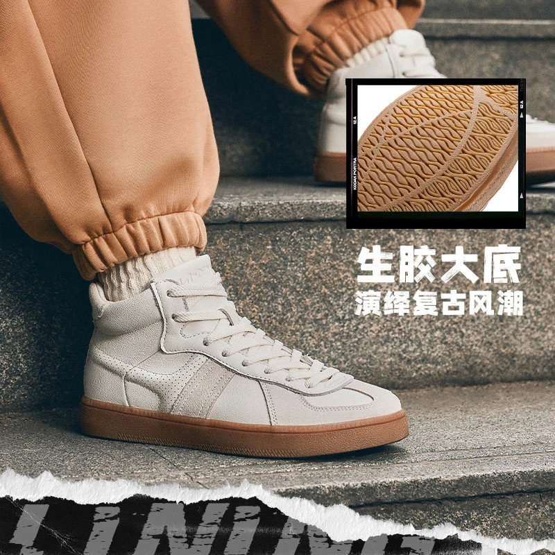 【云川HI】李宁女子中帮经典休闲运动潮鞋百搭潮流鞋韩版AGCT302