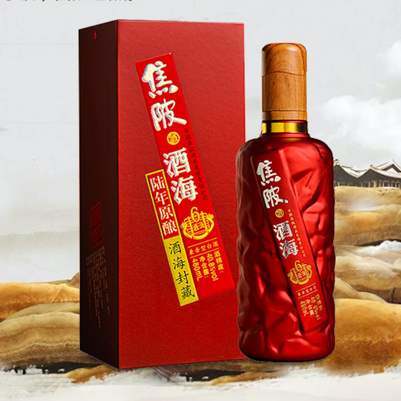 JIAO PO/焦陂酒海6年兼香型白酒【专属】4瓶40.8度480ml