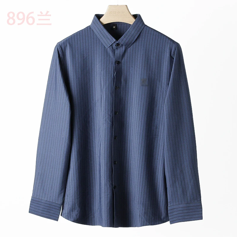 门店299！男款长袖衬衫春款商务休闲#896