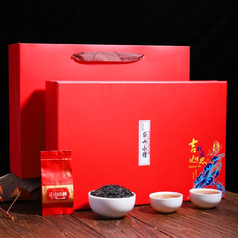 正山小种红茶养胃茶叶正宗浓香型散装茶叶2025新茶礼盒装250g