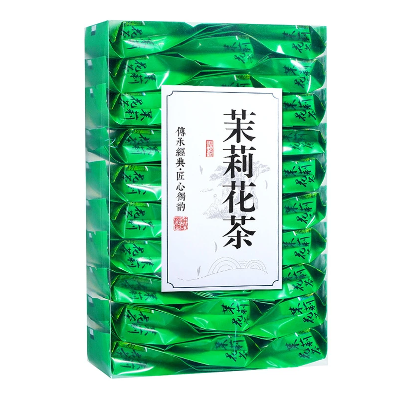 茉莉花茶 小包装  浓香型茉莉飘雪茶叶绿茶散装盒装125g夏季