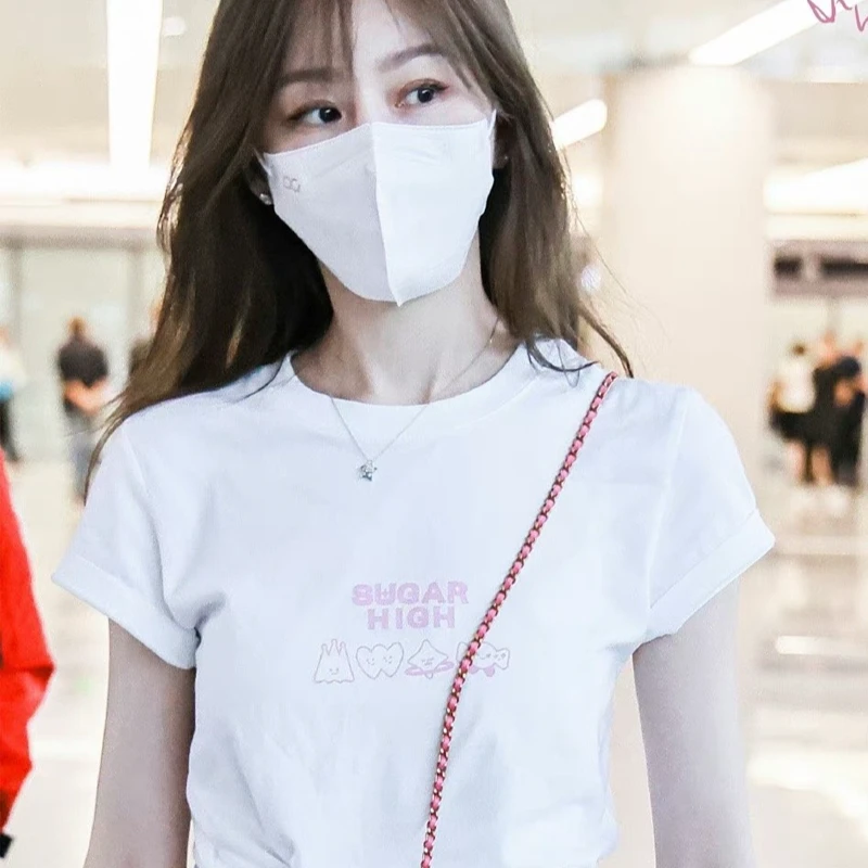 王心凌SugarHigh演唱会同款应援服短袖t恤男女纯棉周边半袖上衣潮