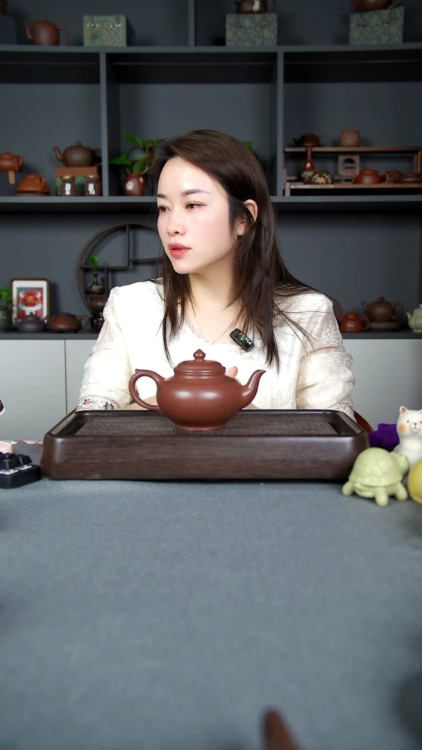 【闪购商品】紫砂茶壶笑樱紫砂壶380cc