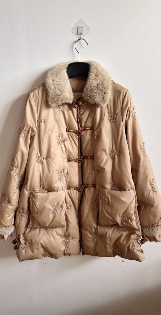 复古盘扣精品外套女装