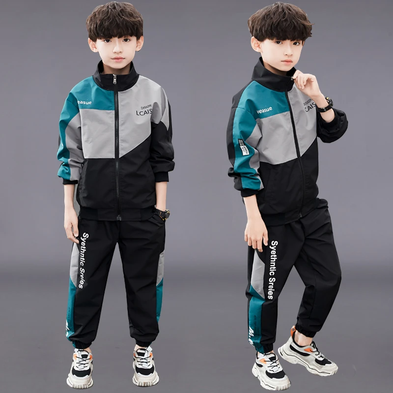 童装男童春秋装运动套装2025新款男孩中大童两件套儿童韩版洋气潮