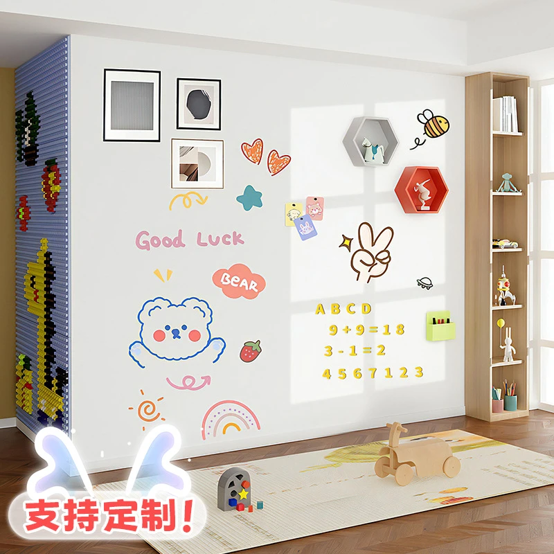 儿童家用磁吸白板写字板黑板办公培训专用儿童绘画涂鸦可擦写黑板