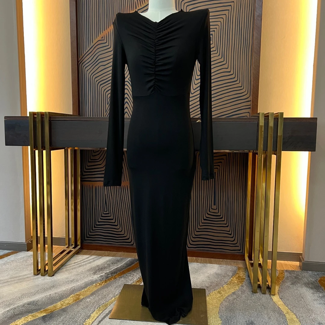 魔者家【波霸连衣裙】时尚气质显瘦性感包臀修身早秋款建议洗衣袋