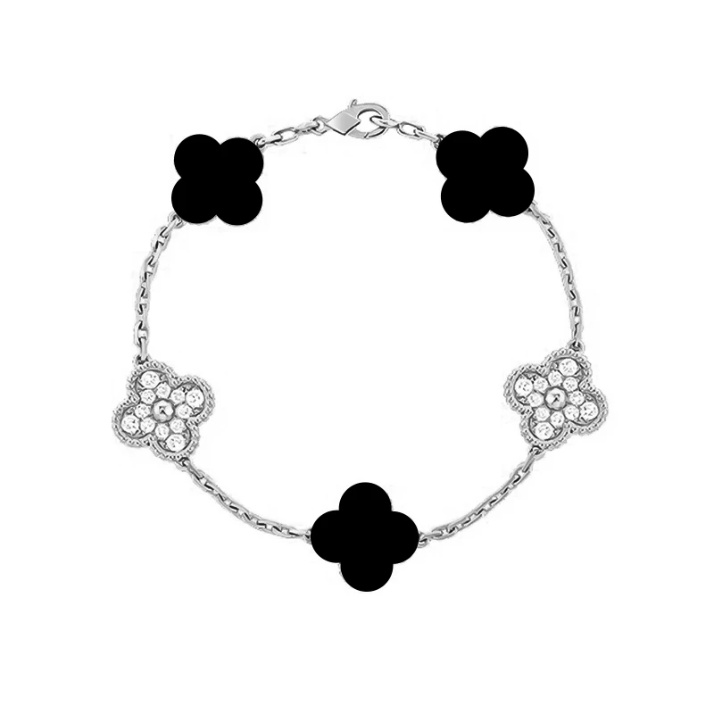 铜合金手链 【黑间钻】中古风古董派黑间钻五花轻奢高级版