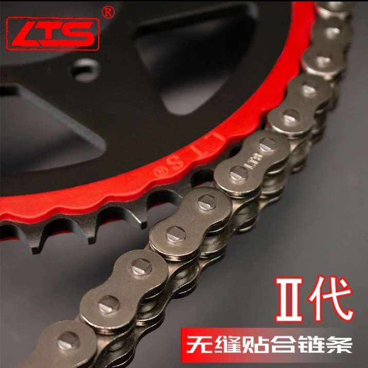 适用无极300R/RR/DS/AC油封链条LTS静音链条牙盘套装10倍