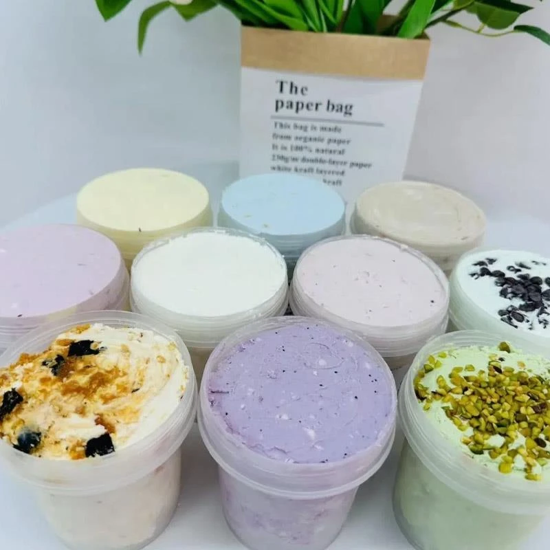 冷脆酸奶干巴酸奶干噎希腊厚切干嚼石膏酸奶冷萃固体奶酪罐子蛋糕