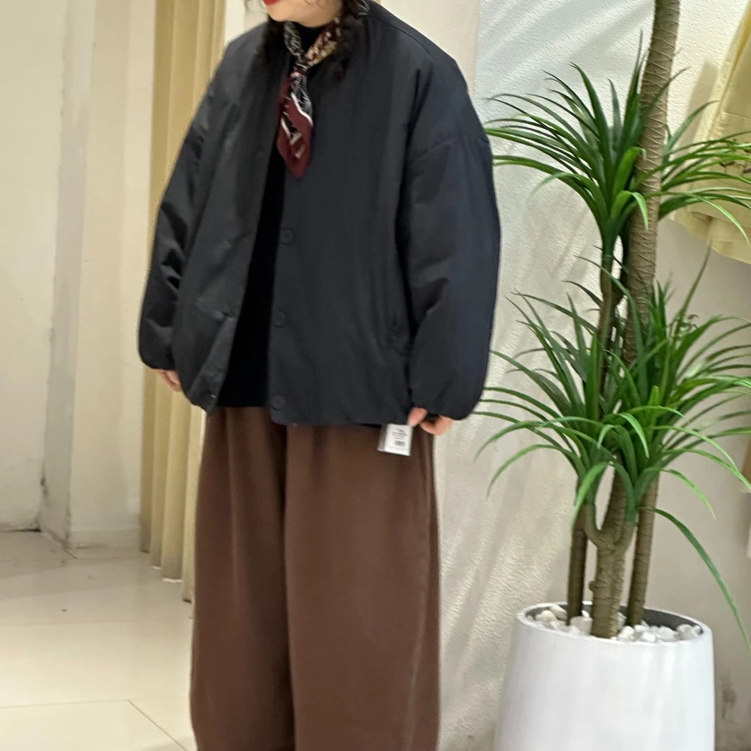 【吖吖家】4898韩系花苞棉衣