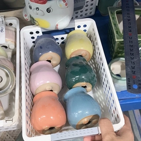 红陶20CM以下6个瑕疵
