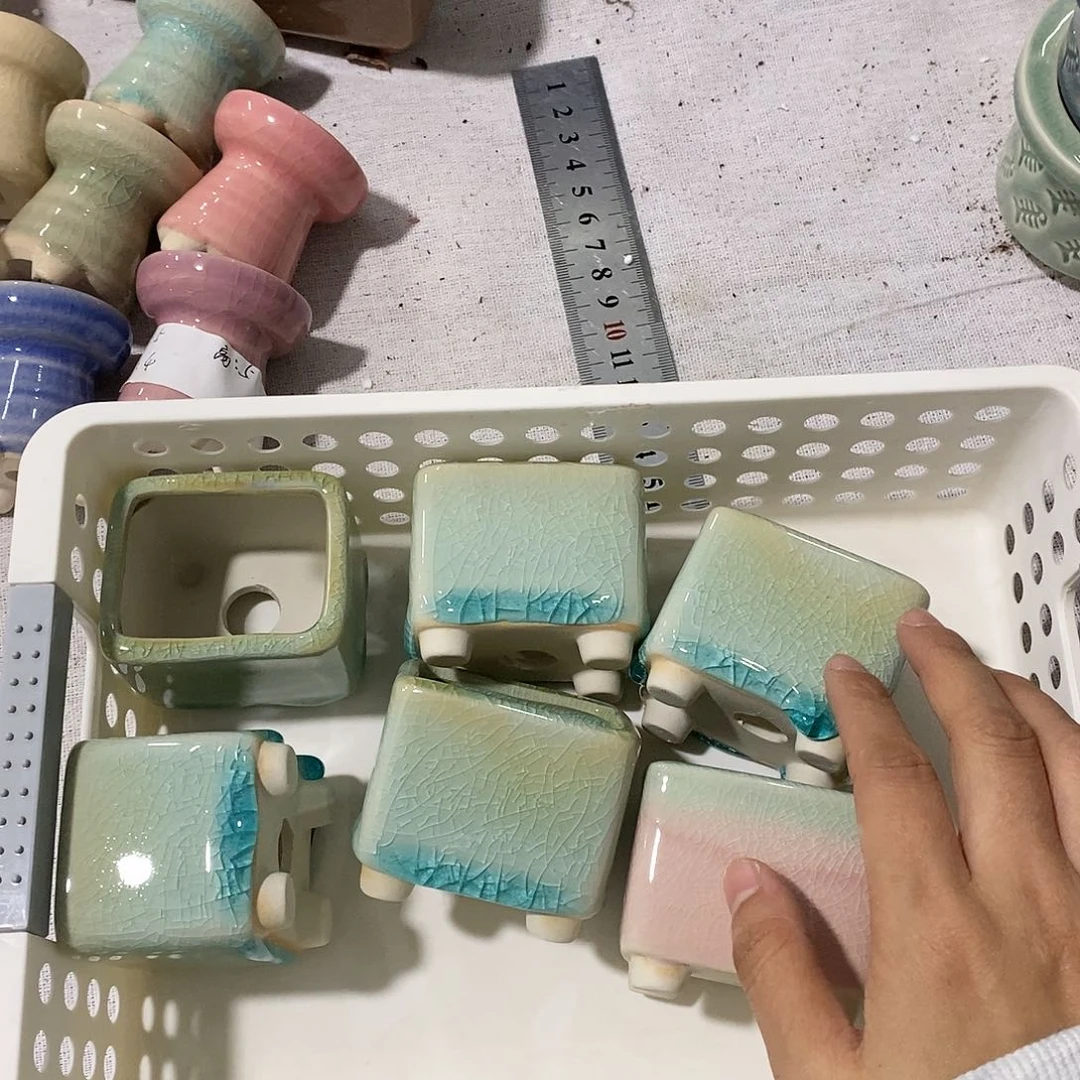 红陶20CM以下6个瑕疵