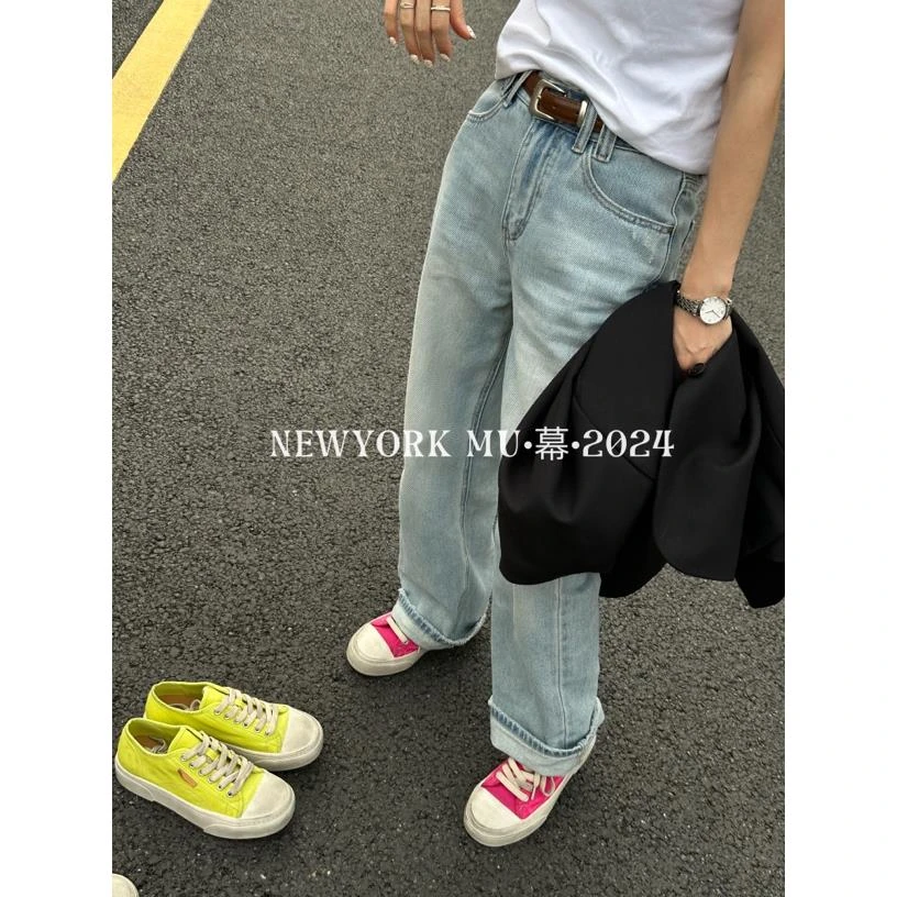 JIELA欧货水然牛皮真皮系带平底做旧系带休闲鞋板鞋女潮MU3257-6