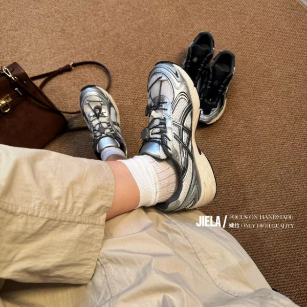 MU.幕美式复古透气银白色休闲百搭运动老爹鞋6229-3