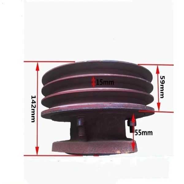 惯性离合式皮带轮，离合器皮带轮皮带盘流动离合器耐用圆形