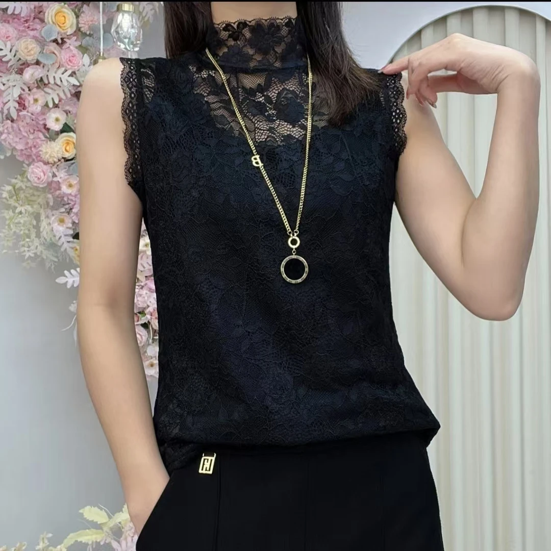 9136蕾丝加绒时尚打底衫