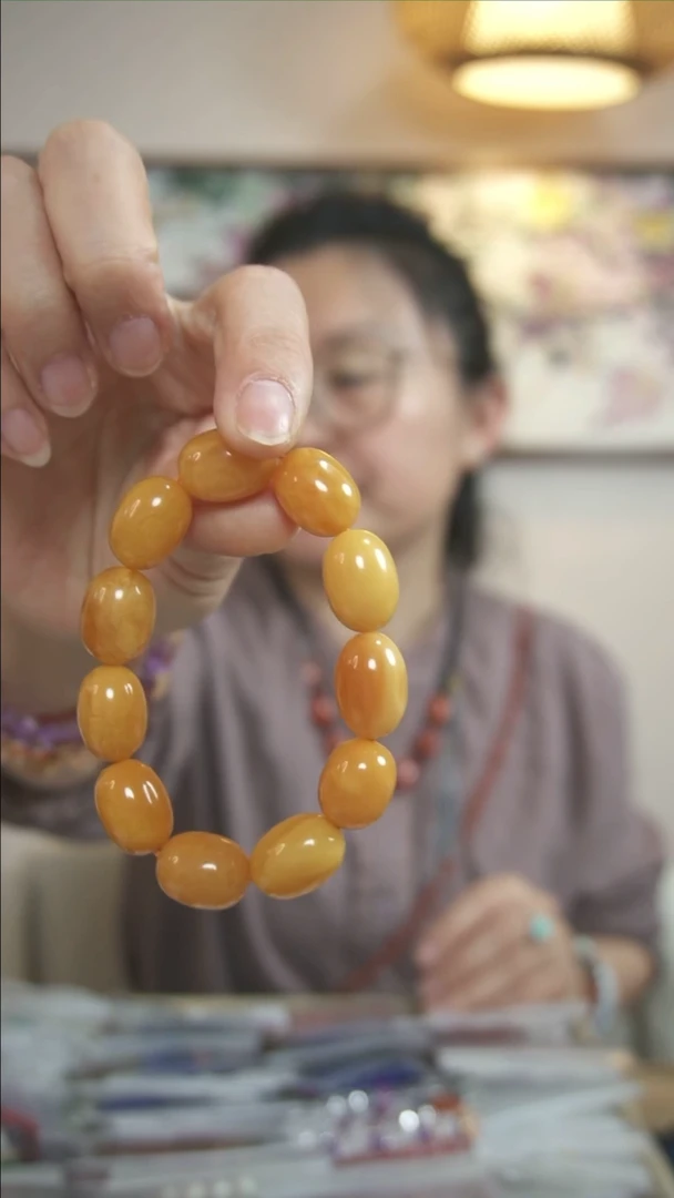 【闪购商品】蜜蜡手链未镶嵌手串