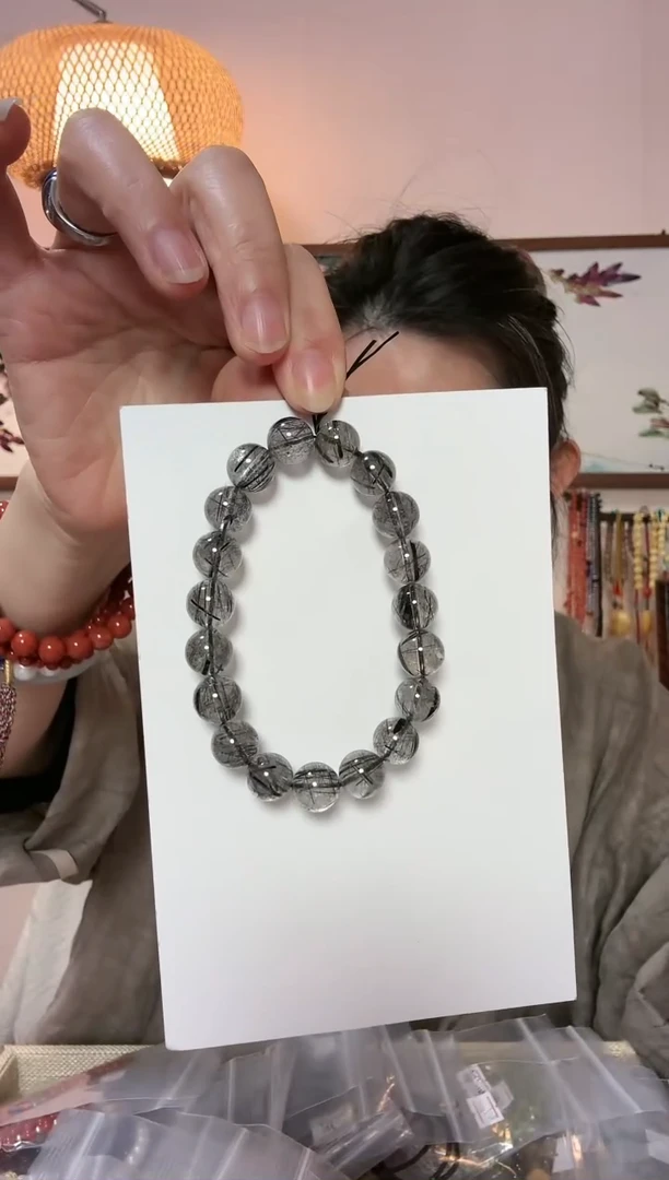 【闪购商品】水晶手串未镶嵌黑发晶