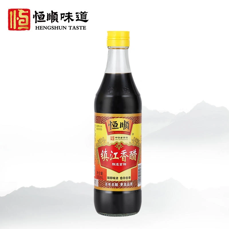 恒顺香醋500ml镇江特产炒菜凉拌饺子蘸料醋食用醋陈醋炒菜调味料
